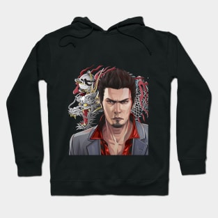 Kazuma Kiryu Yakuza Vector Hoodie